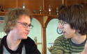 ony Hallmann und  Ilja Stettler 