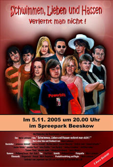 Plakat gemalt