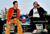 Manfred Pauls (L. Kockjoy) und Peter Teternus (M. Lehmann) auf der Flucht