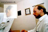 Oberschwester Heidi Kraft und Rainer Okain, geb. Vorwachs (Oberarzt von Schrpf  beim Streitgesprch
