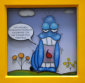3D Comic in Holzrahmen 19/19 cm 142 Euro