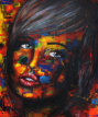 "Ich schau mal vorbei" - 120/150 cm Acryl -  900 EURO