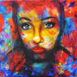 Affenschaukeln - 80/80 cm Acryl - 490 Euro