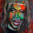 Wildfang- 80/80 cm Acryl - 420 Euro