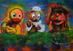 Schnattche, Pitti & Moppi - 70/100 Acryl