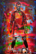 Ronaldo - Acryl -  60/90 cm - verkauft