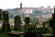 Auf dem Lytschakiwskifriedhof in Lwiw