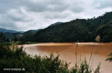 Stausee zwischen Ringlet und Tapah (Cameron Highlands, West Malaysia)