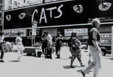 Auf dem Broadway in New York